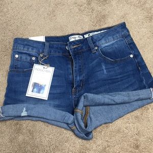NWT Indigo Rein Highrise shorts